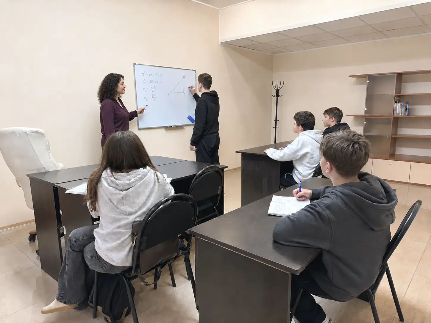 Кабинет для подготовки к экзаменам